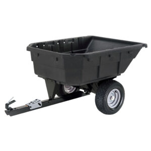Poly Trailer Swivel Dump Cart 12.5Cu Ft Capacity $749